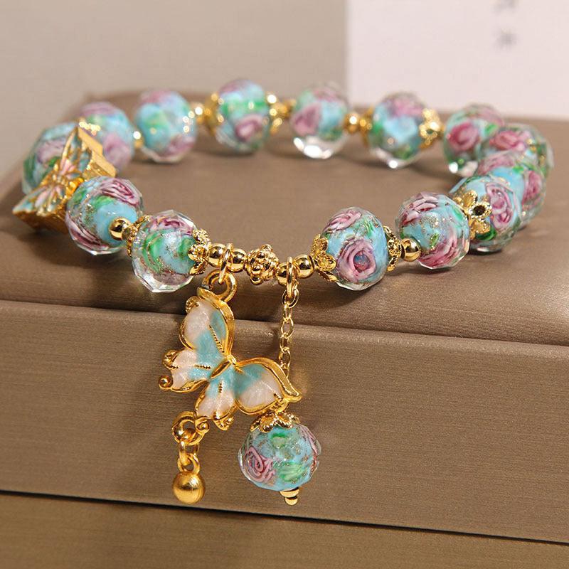 Female Versatile New Chinese Rose Garden Bracelet