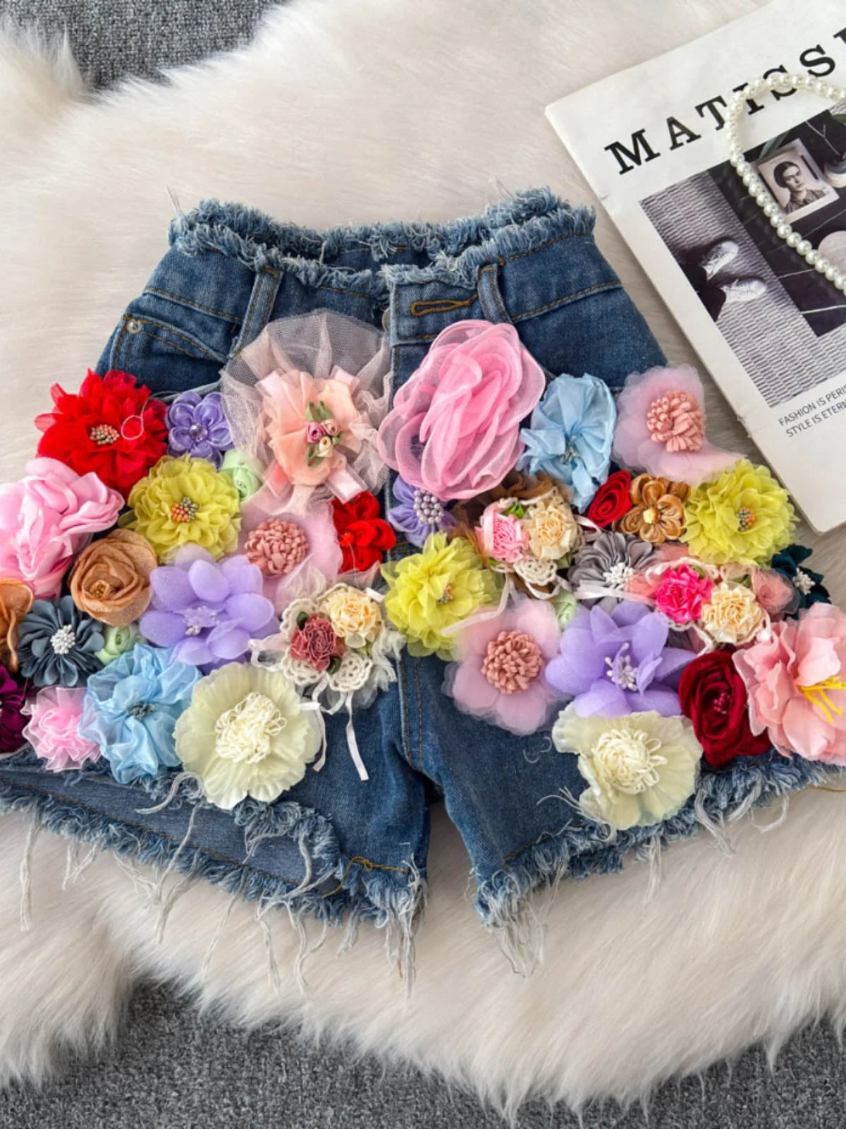 Denim Floral