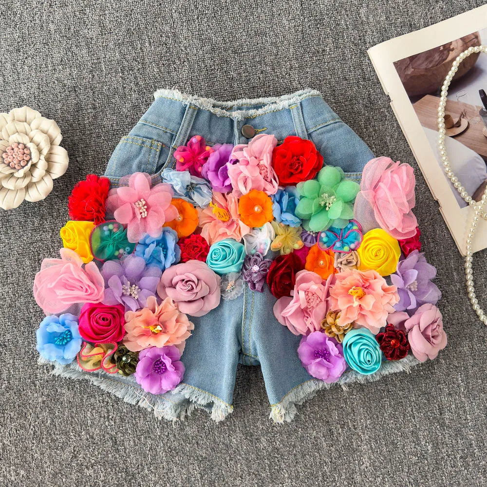 Denim Floral