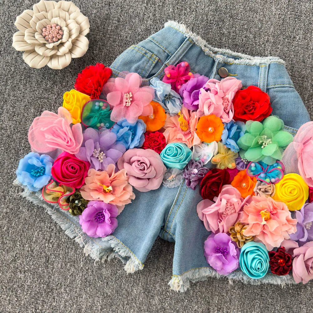 Denim Floral