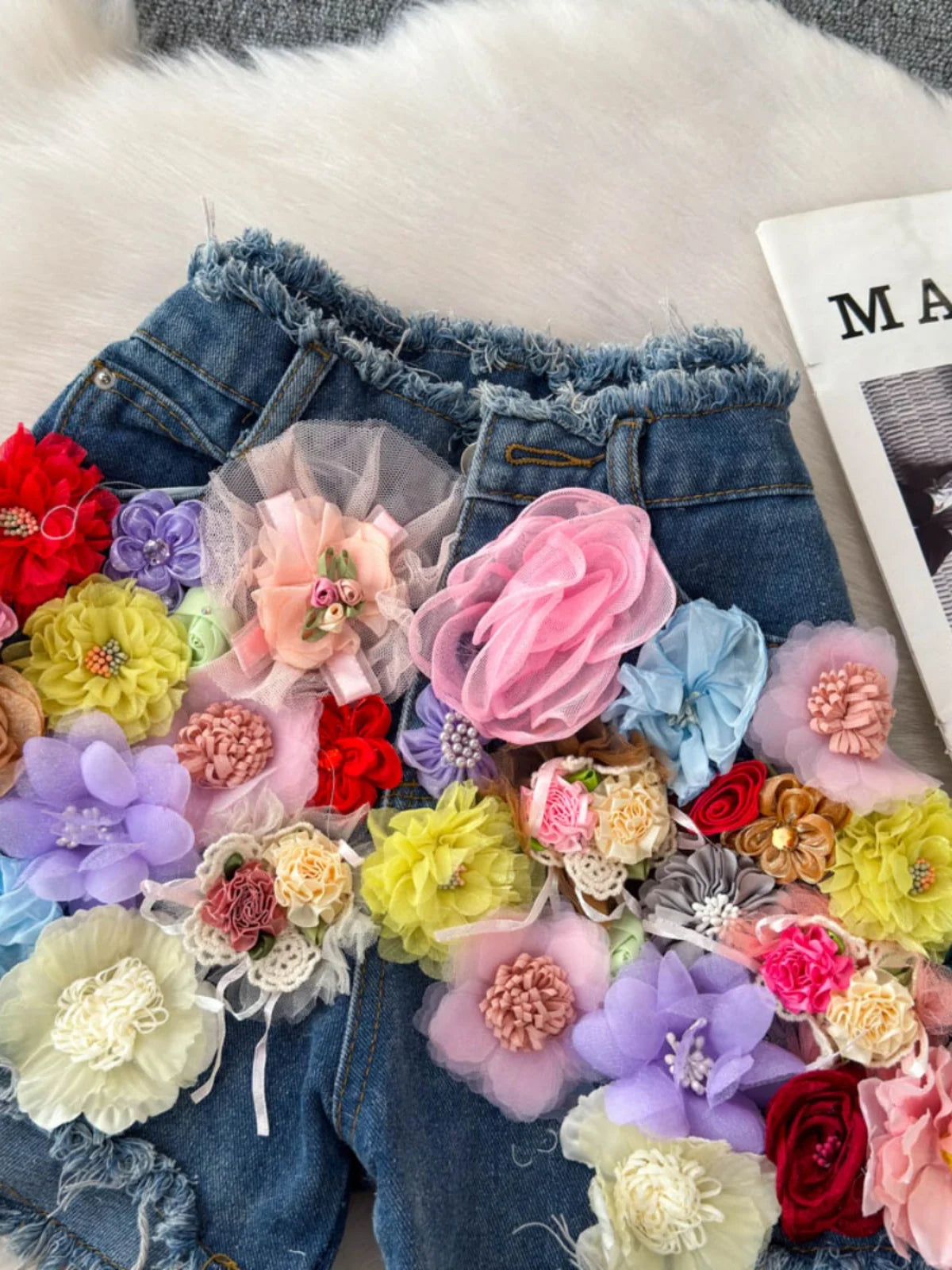 Denim Floral