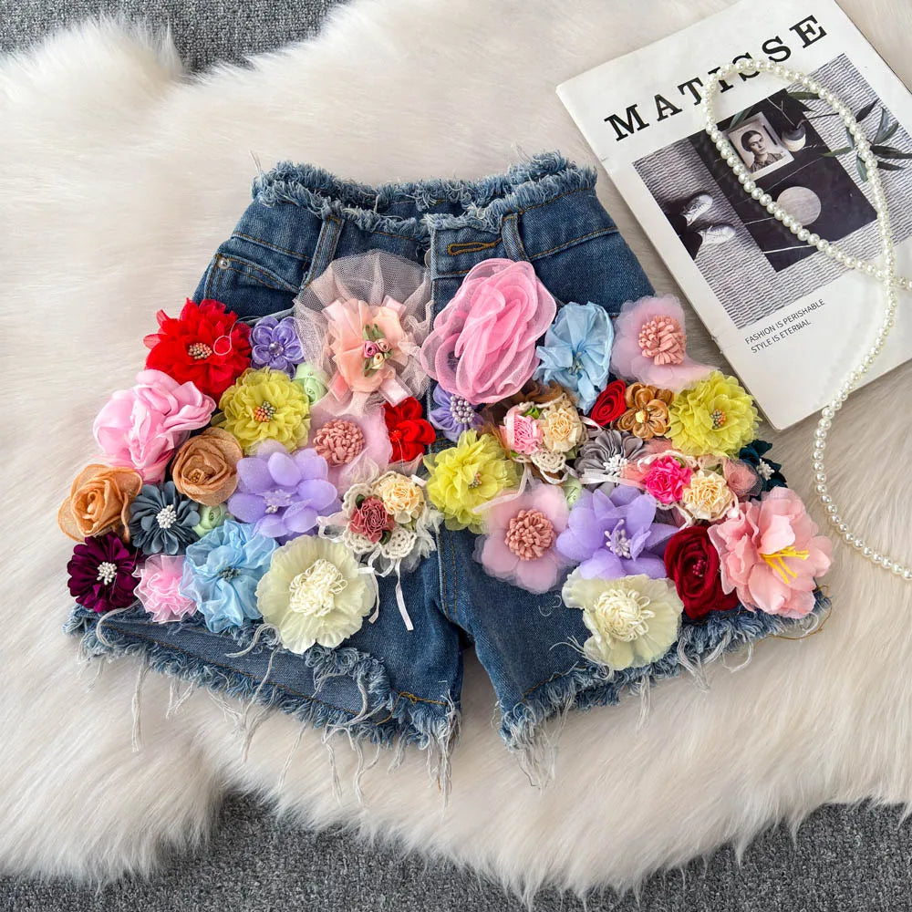 Denim Floral