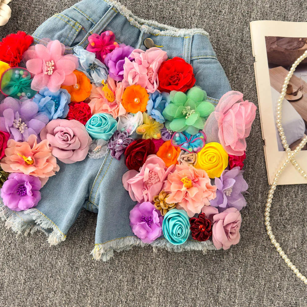 Denim Floral